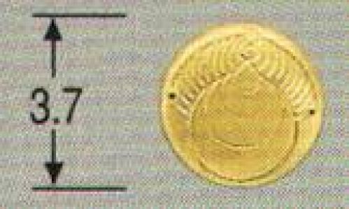 鈴木提灯 8027-7 提灯小物・付属品 飾り金具 二の紋（ほうしの玉） 提灯の重化に付ける飾り金具。 サイズ／スペック